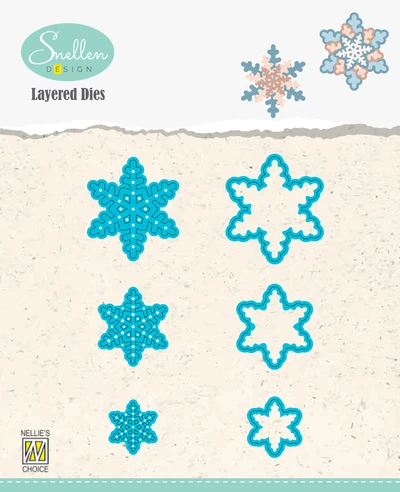 Snowflakes 01 - Layered Combi Die - Craft Die