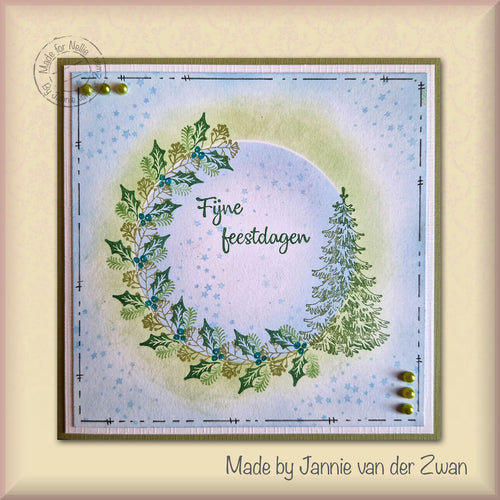 Holly Leaves - Craft Stamp 