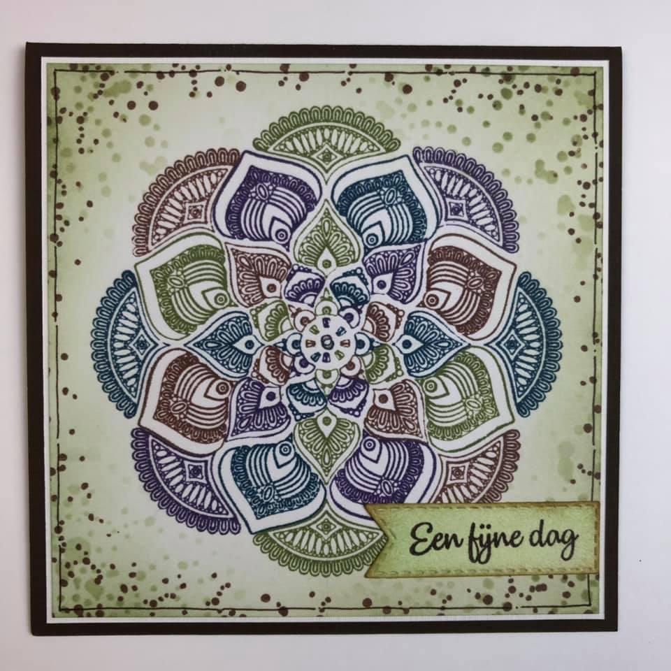 Mandala 2 - Nellie's Choice Clear Stamp