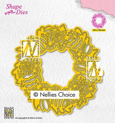 Easter Wreath - Shape Die - Craft Die
