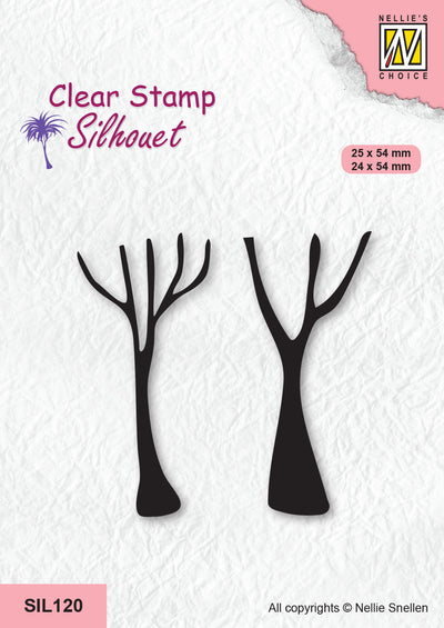 Tree Trunks - Clear Stamp