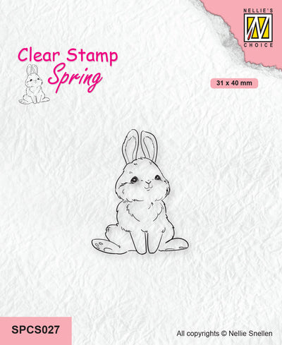 Cute Rabbit 2 - Spring Clear Stamp