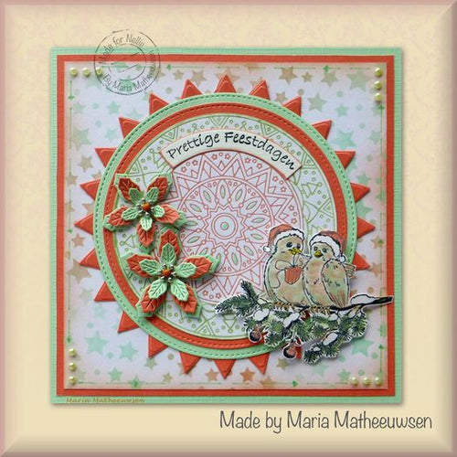 Christmas Trees - Stamping Dies Round