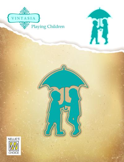Walking In The Rain - Vintasia Craft Die