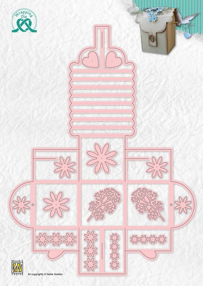 Flower Box - Gift Box 13 - Wrapping Craft Die