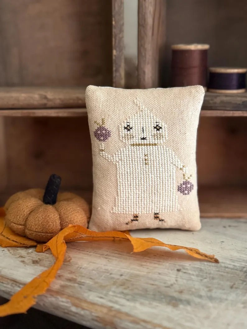 Boo Berries - Halloween Cross Stitch Pattern