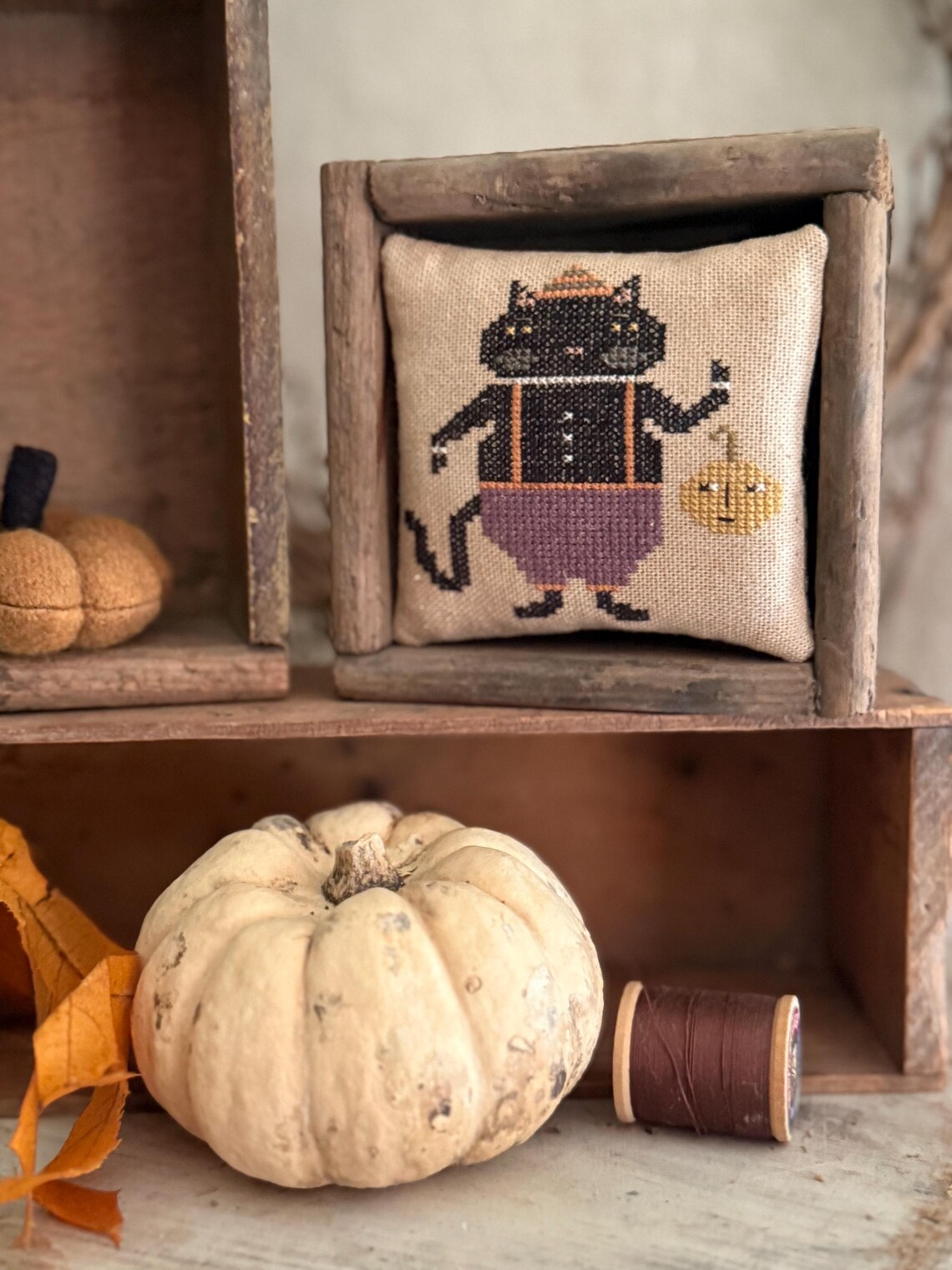 Oswald - Halloween Cross Stitch Pattern