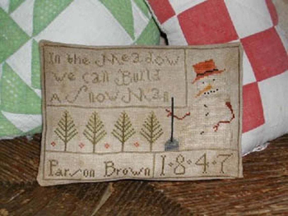 Parson Brown - Christmas Cross Stitch Pattern