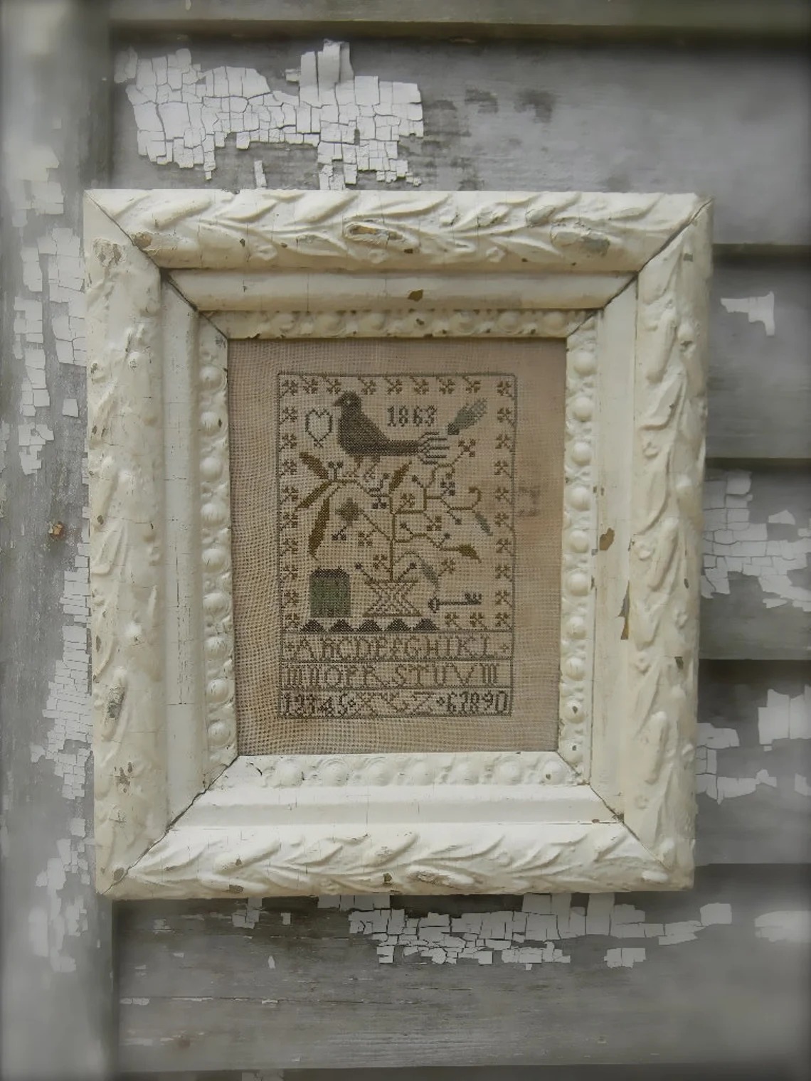 Sepia Sampler - Cross Stitch Pattern