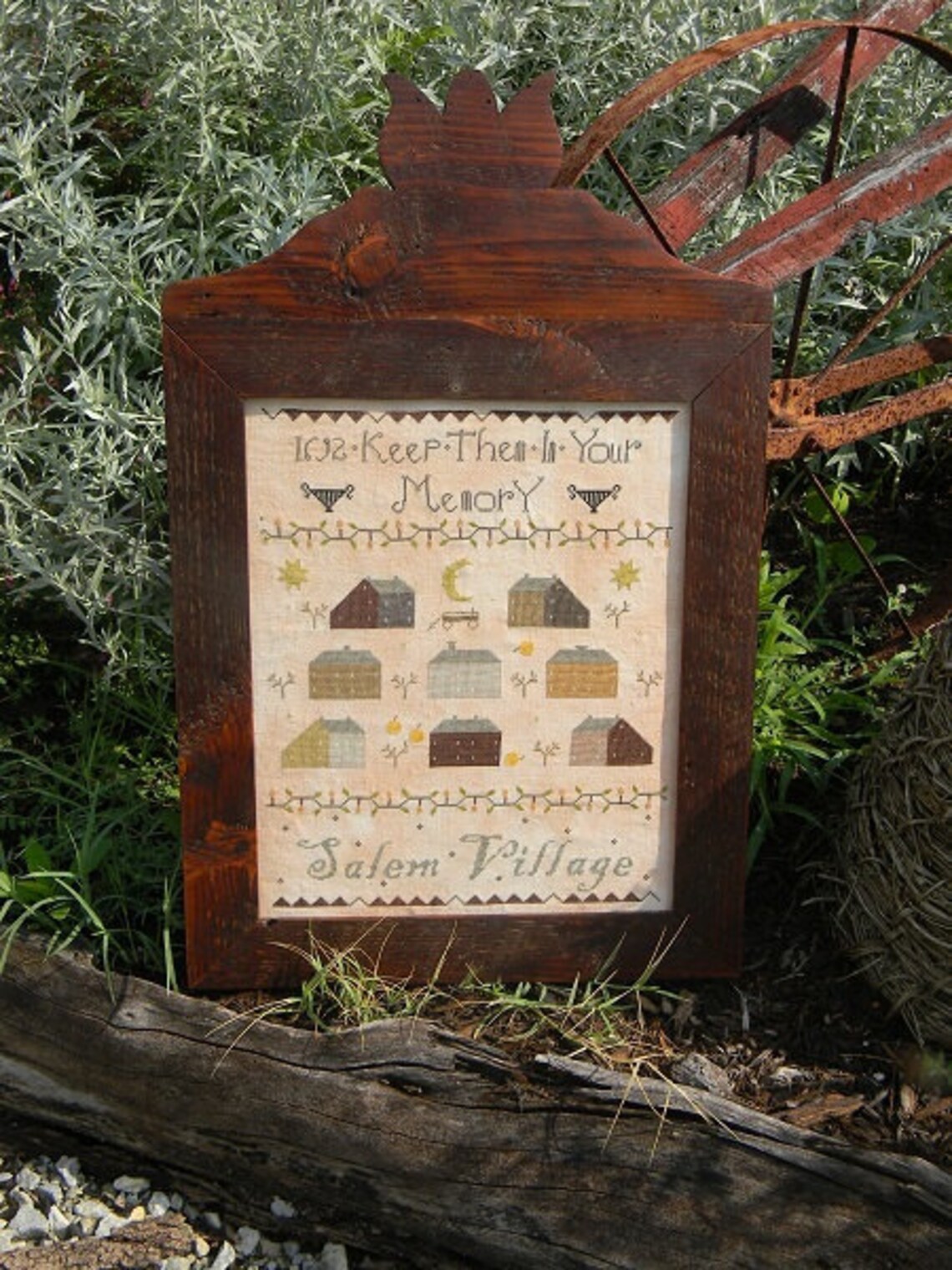 Salem Village - Halloween Cross Stitch Pattern