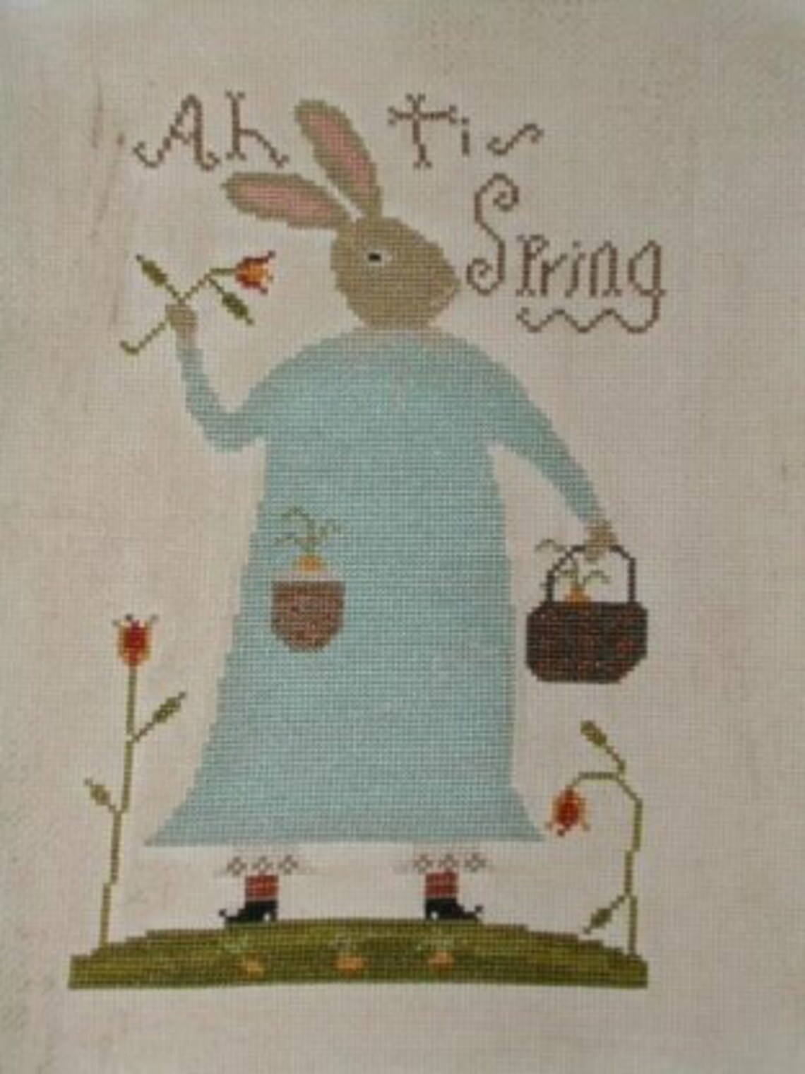 Ah Tis Spring - Cross Stitch Pattern