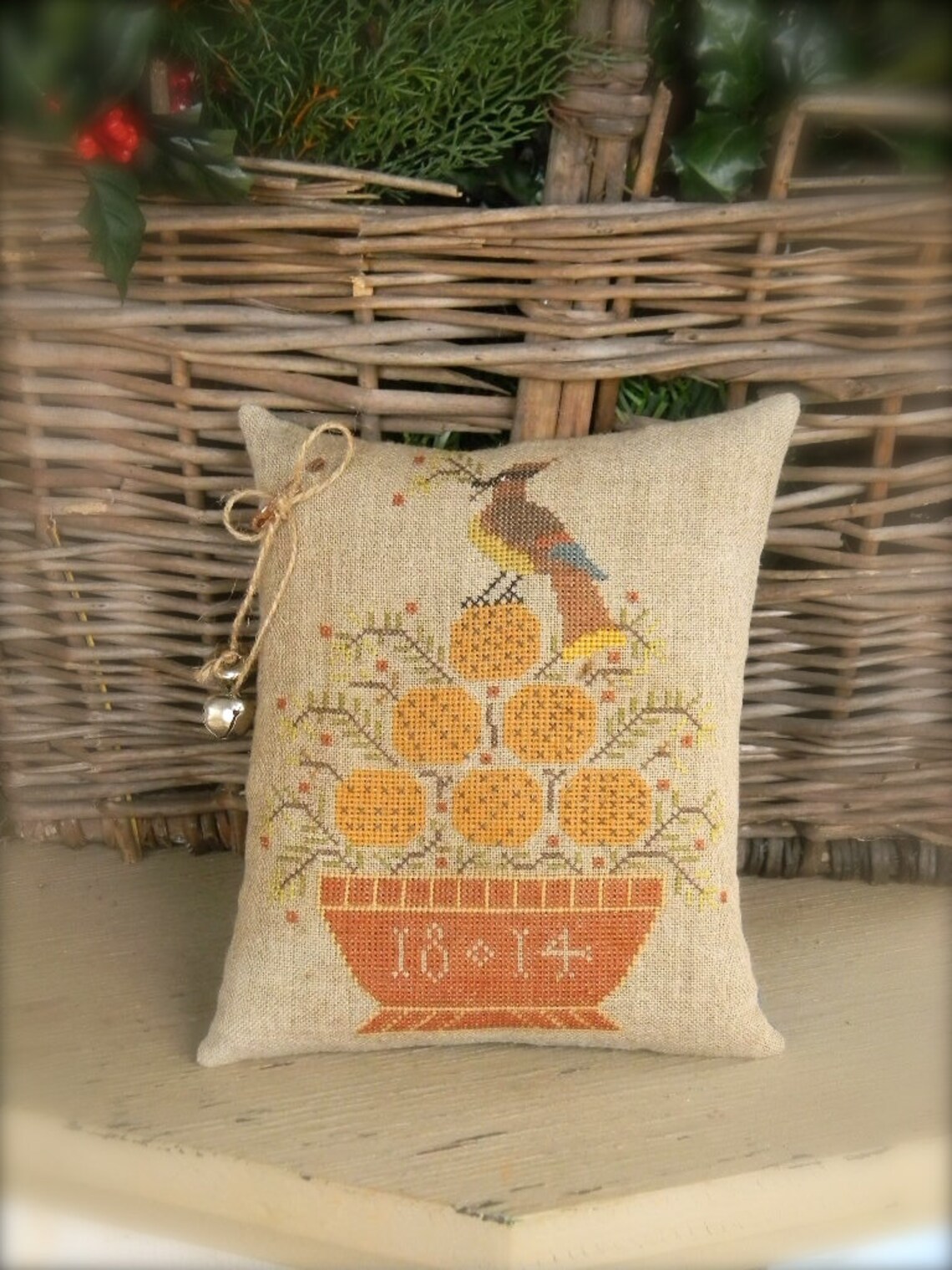 Cedar Waxwing - Cross Stitch Pattern