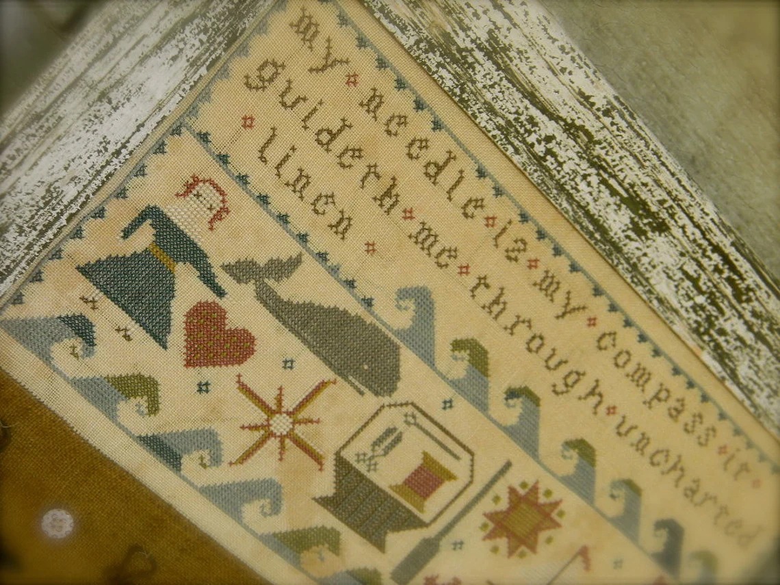 Uncharted Linen - Cross Stitch Pattern