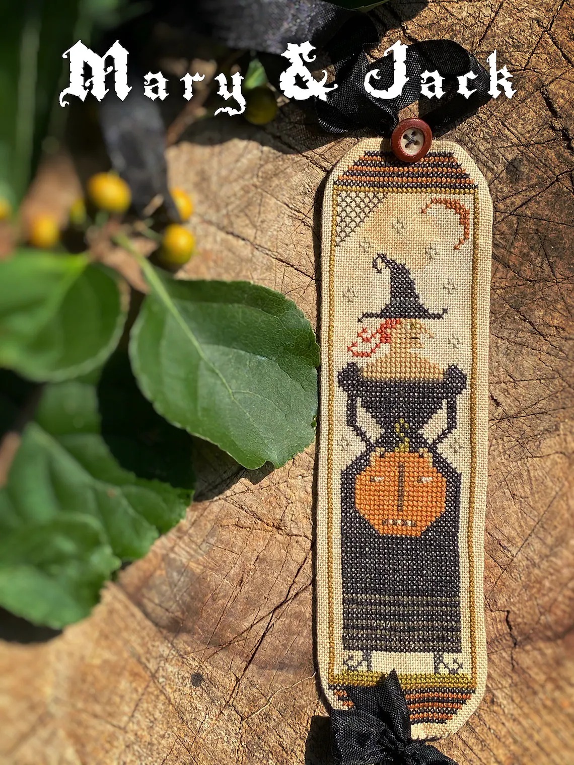 Mary & Jack Bracelet - Halloween Cross Stitch Pattern