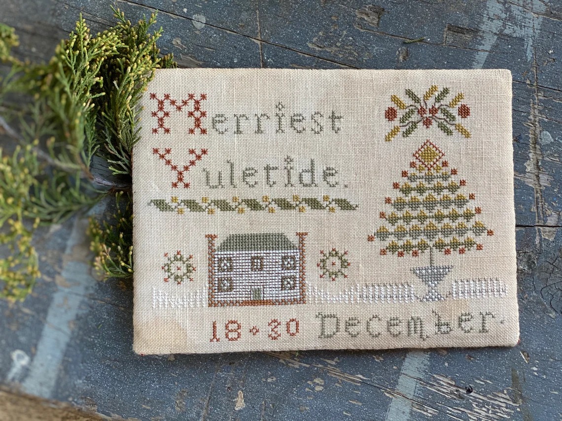 Merriest Yuletide - Christmas Cross Stitch Pattern