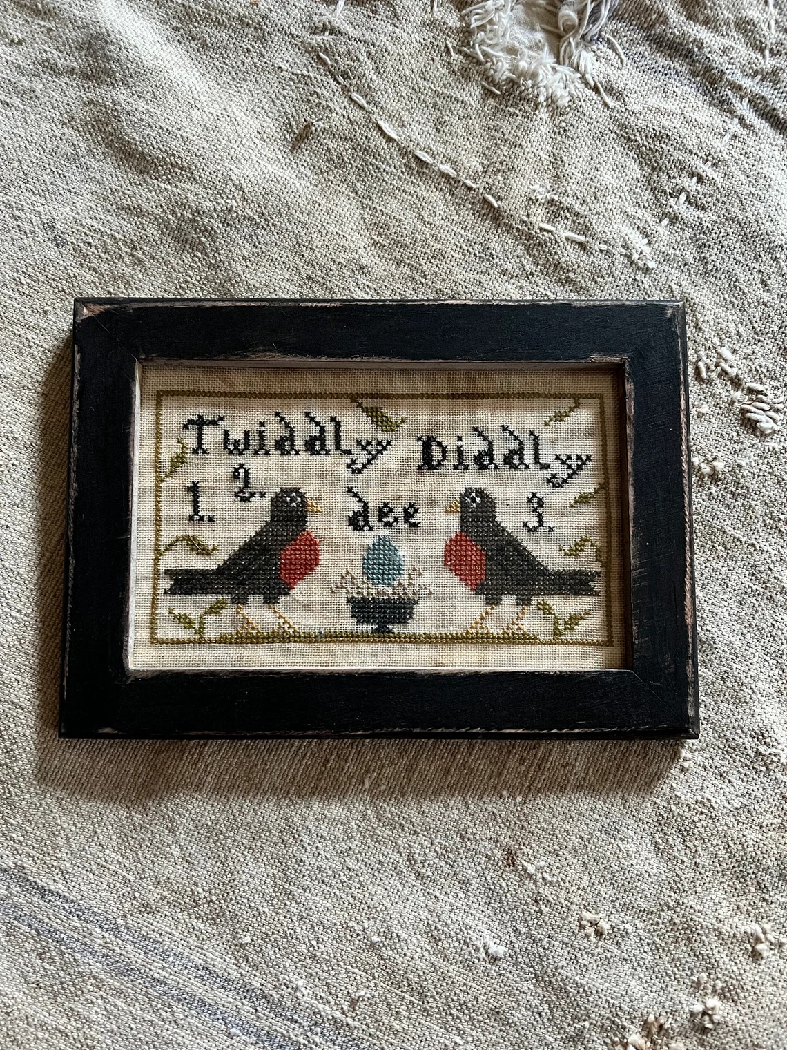 Twiddly Diddly Dee - Cross Stitch Pattern