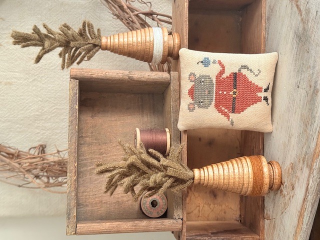 Chris Mouse - Christmas Cross Stitch Pattern