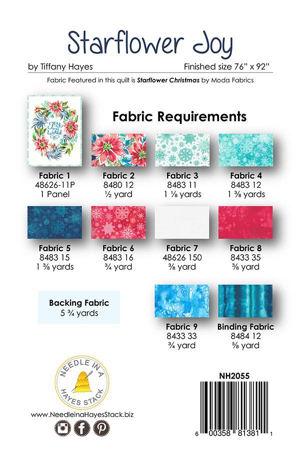 Starflower Joy - Quilt Pattern