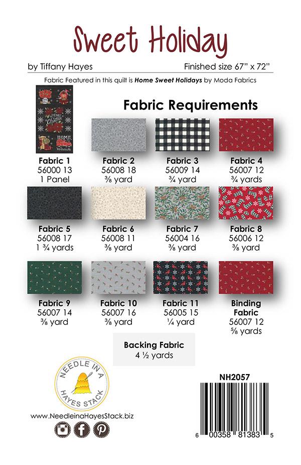 Sweet Holiday - Quilt Pattern