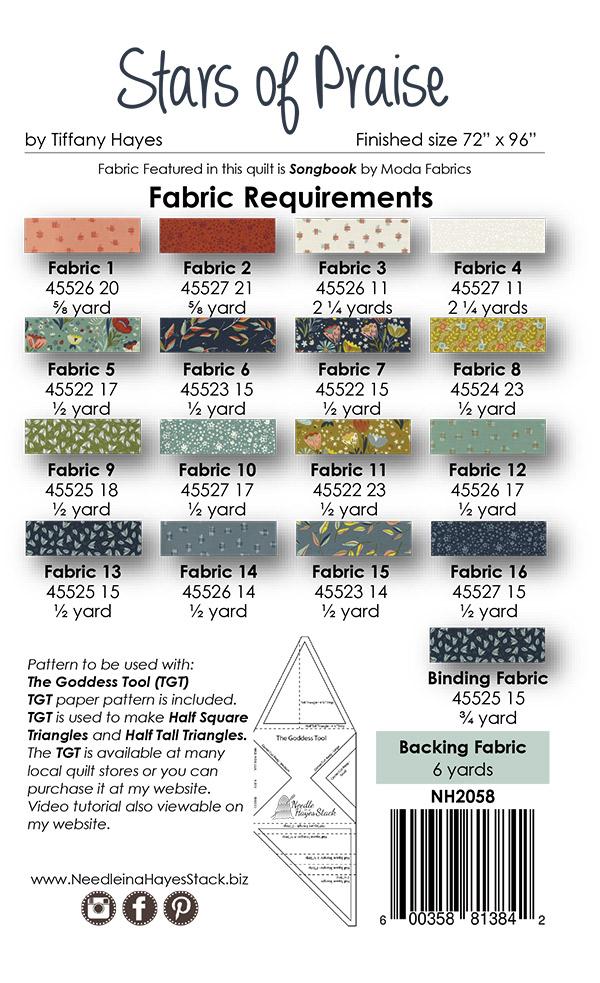 Stars Of Praise - Quilt Pattern