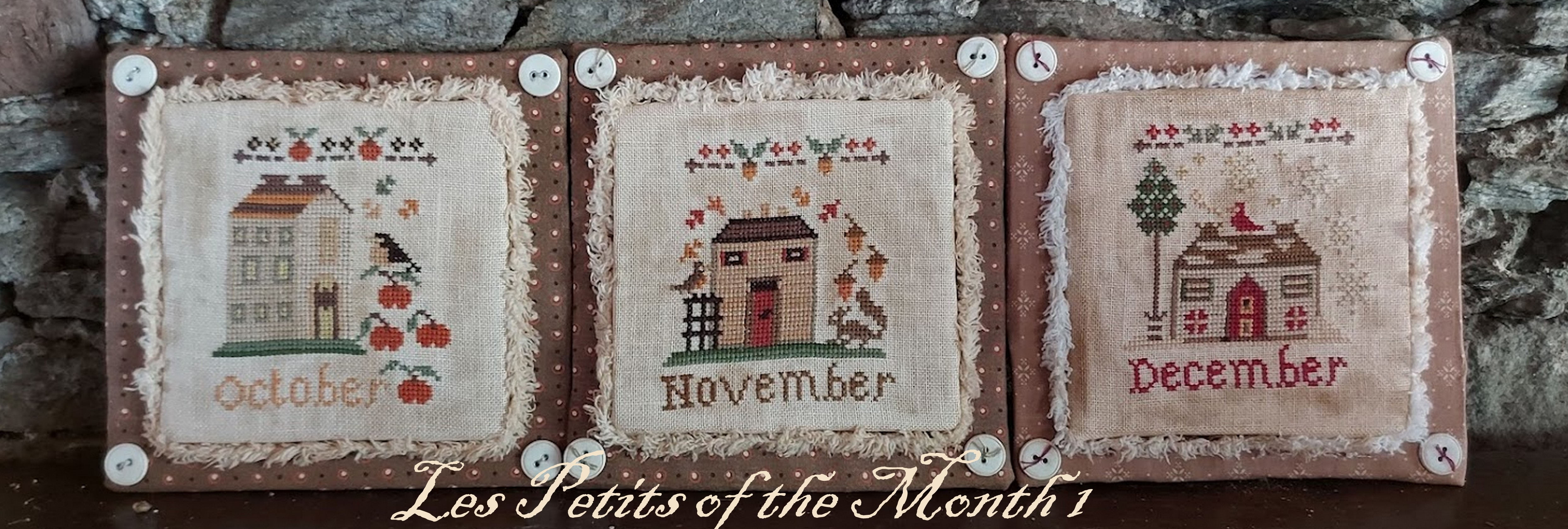 Les Petites Of The Month 1 - Cross Stitch Pattern 
