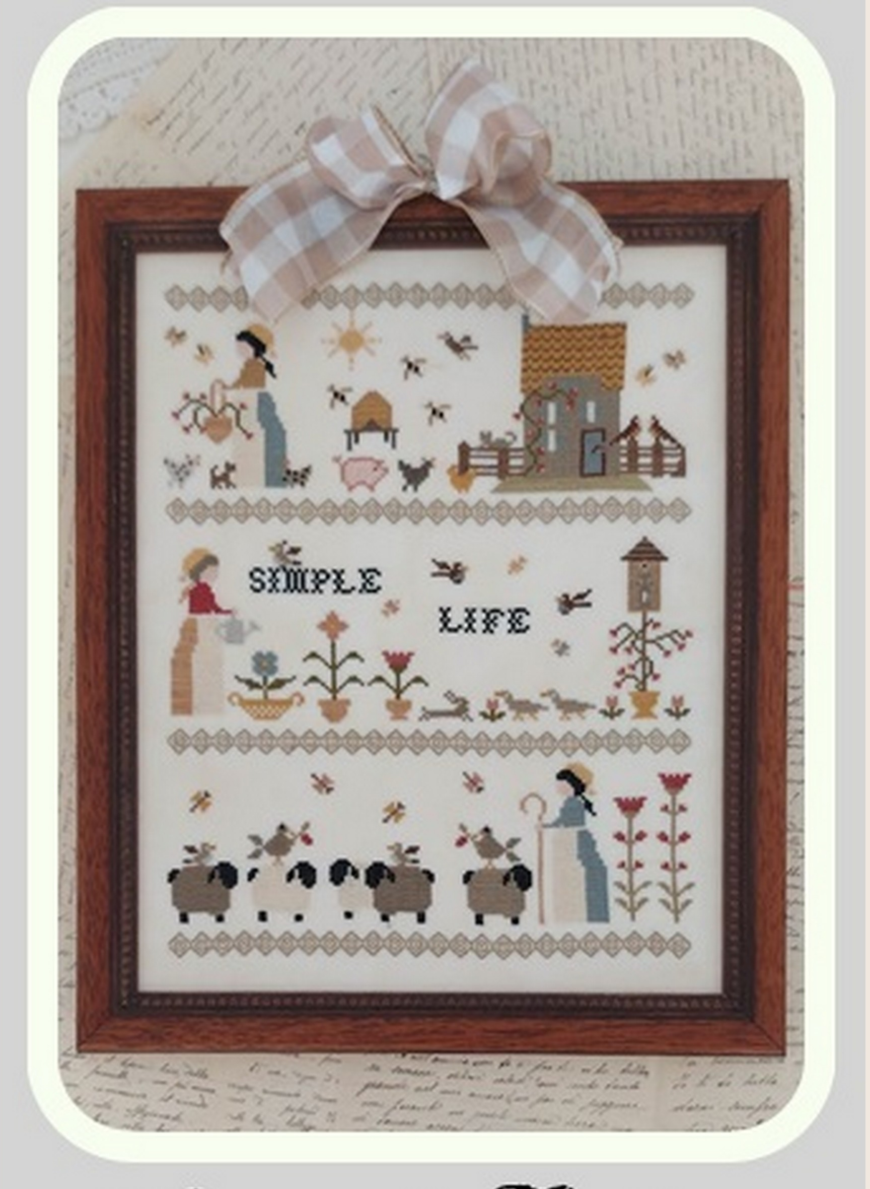 Simple Life - Cross Stitch Pattern 