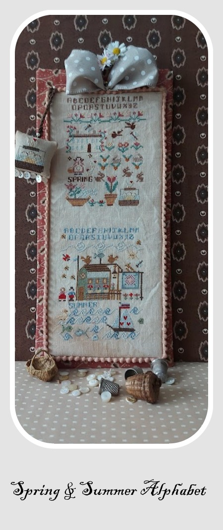 Spring & Summer Alphabet - Cross Stitch Pattern