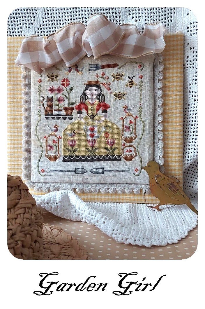 Garden Girl - Cross Stitch Pattern