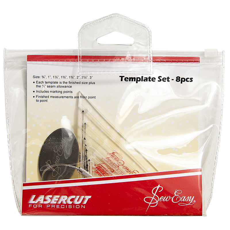 Triangle Quilt Template Set 8ct