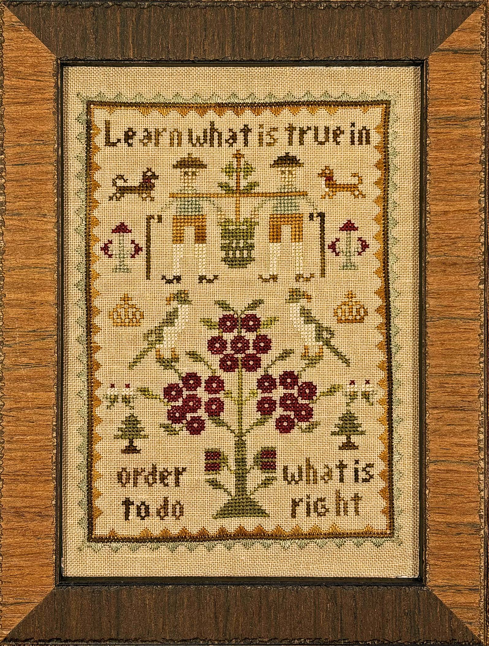 Learn what is True in Order to do What is Right - Pattern