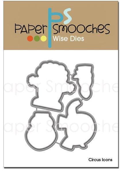 Paper Smooches Circus Icons Dies