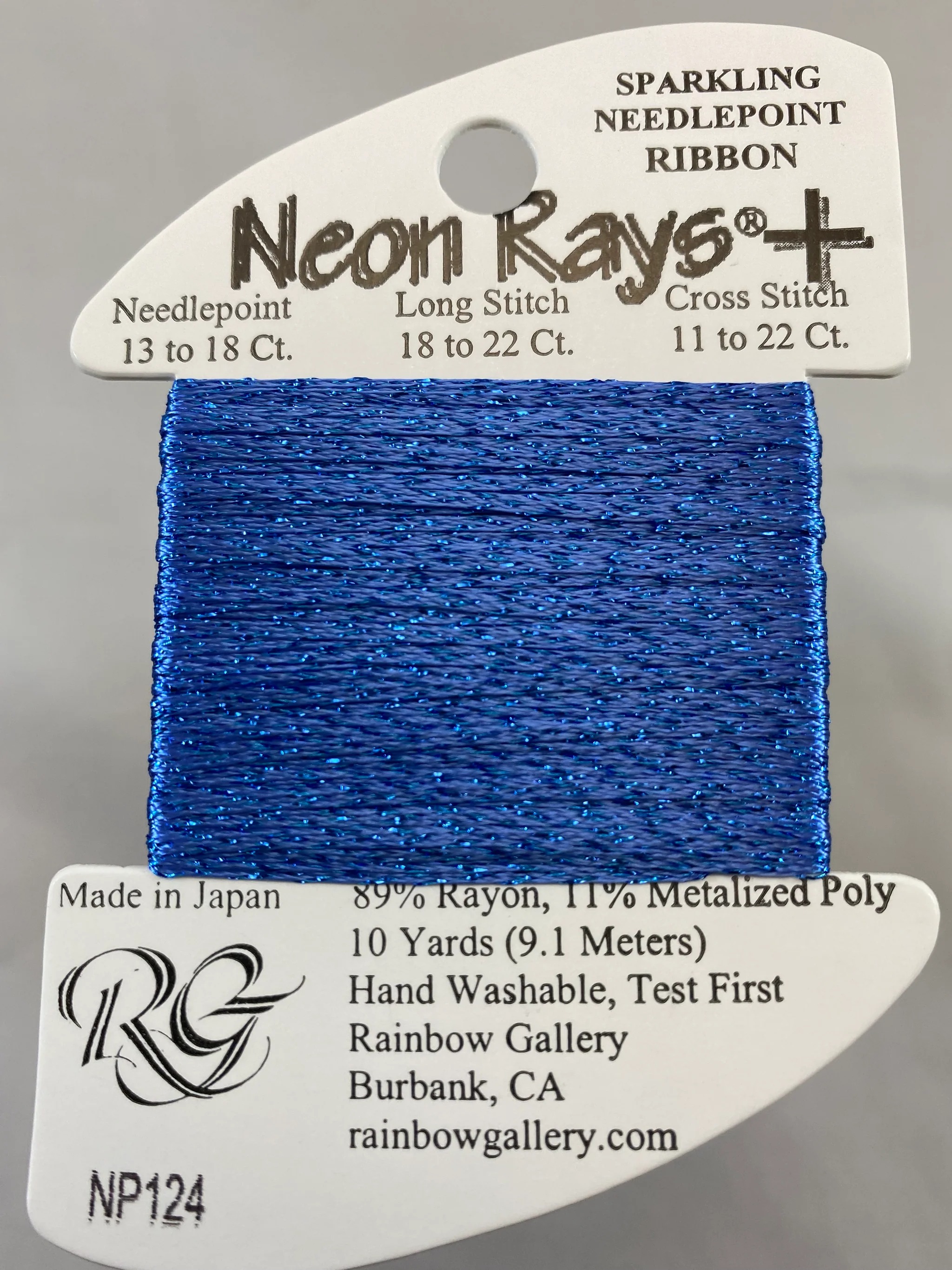 Rainbow Gallery Neon Rays Plus NP124 Delft Blue