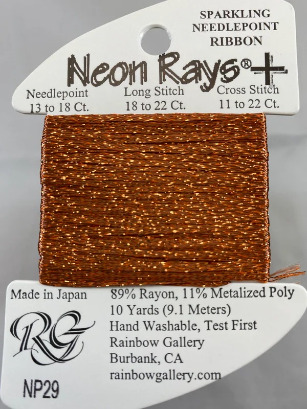 Rainbow Gallery Neon Rays Plus NP29 Rust
