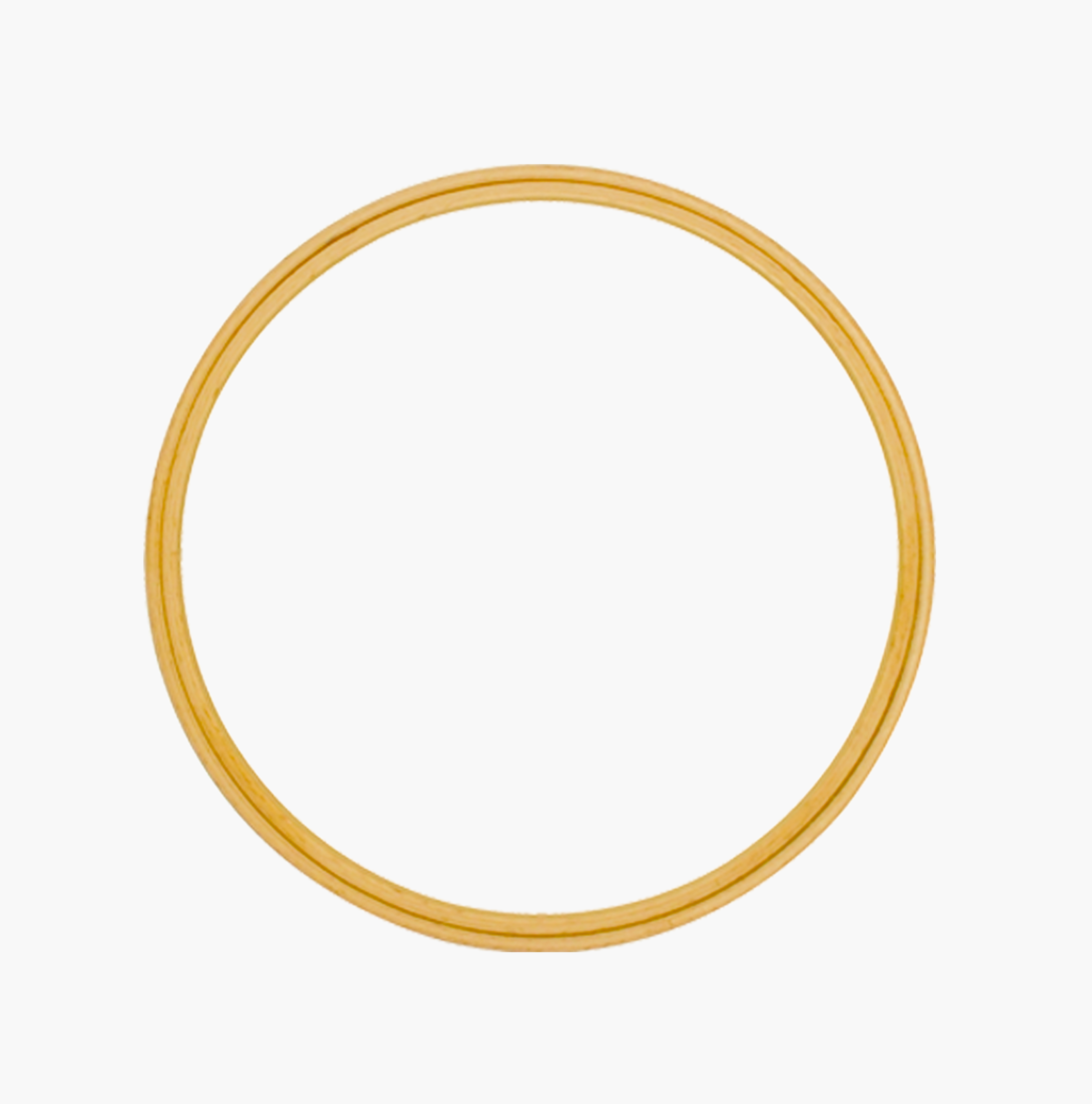 Nurge Screwless Wood Display Hoop - 10" Thick