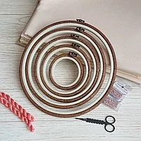 Nurge Plastic Embroidery Flexi Hoop - 6.7"