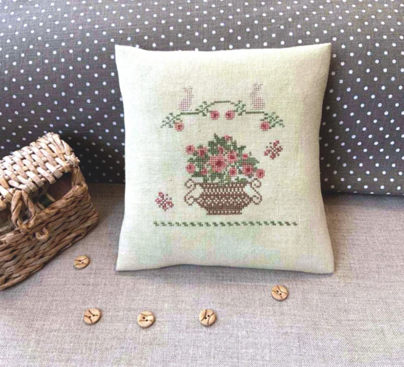 Flower Bouquet -  Spring PDF Cross Stitch Pattern