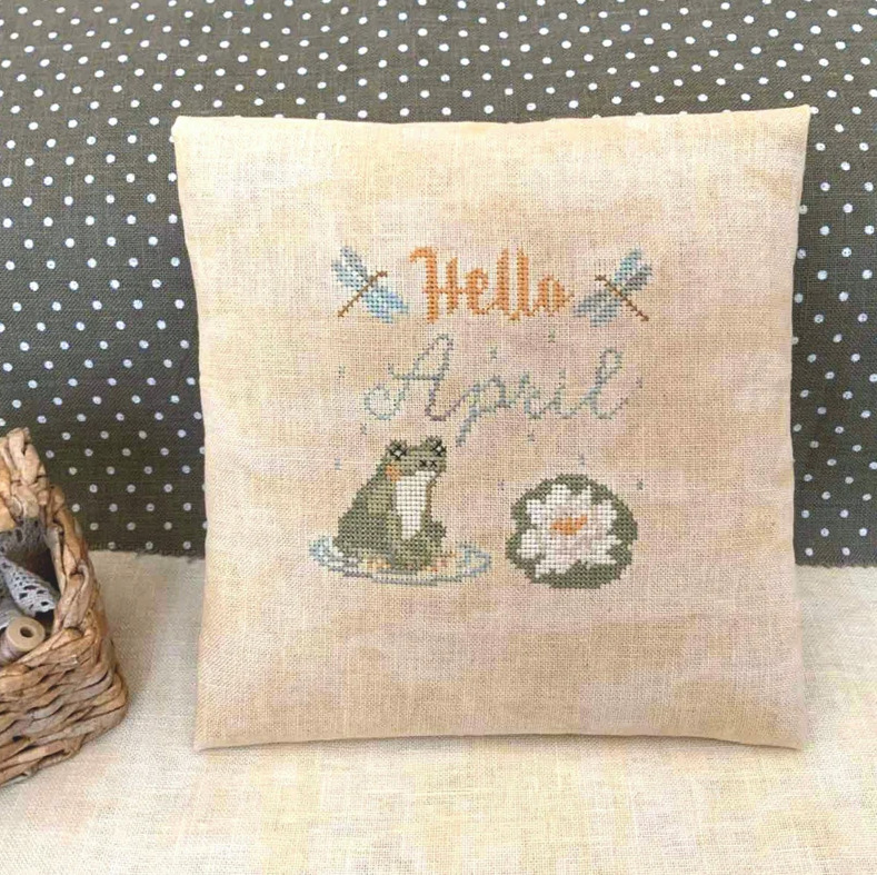 April Mood -  Spring PDF Cross Stitch Pattern