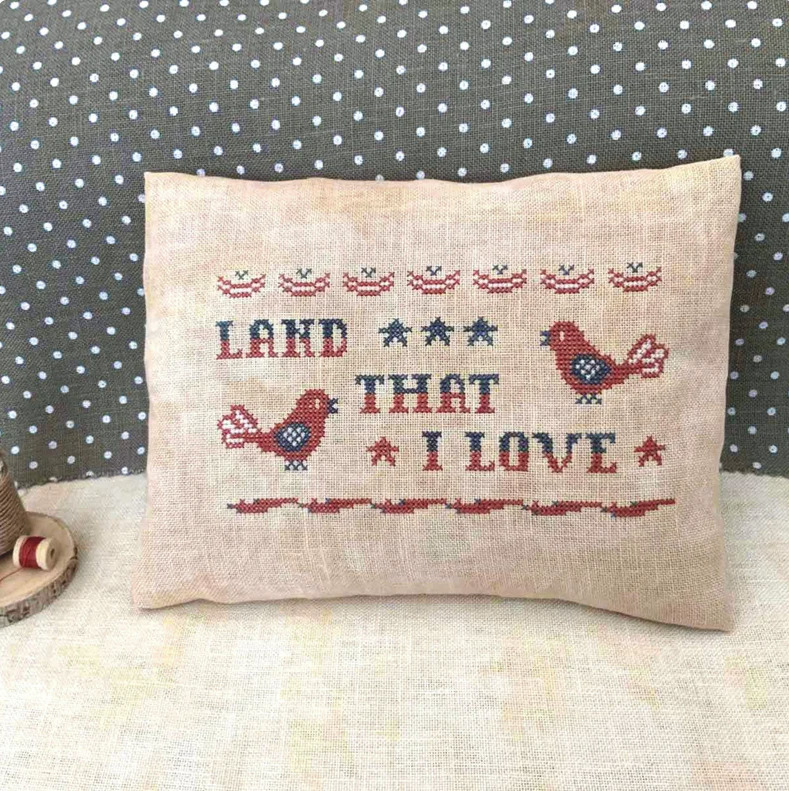 Land that I Love -  PDF Cross Stitch Pattern