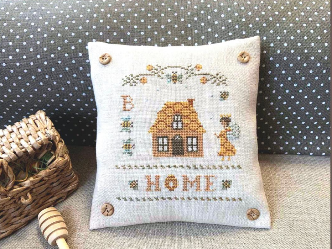Bee Home II -  Cross Stitch Pattern