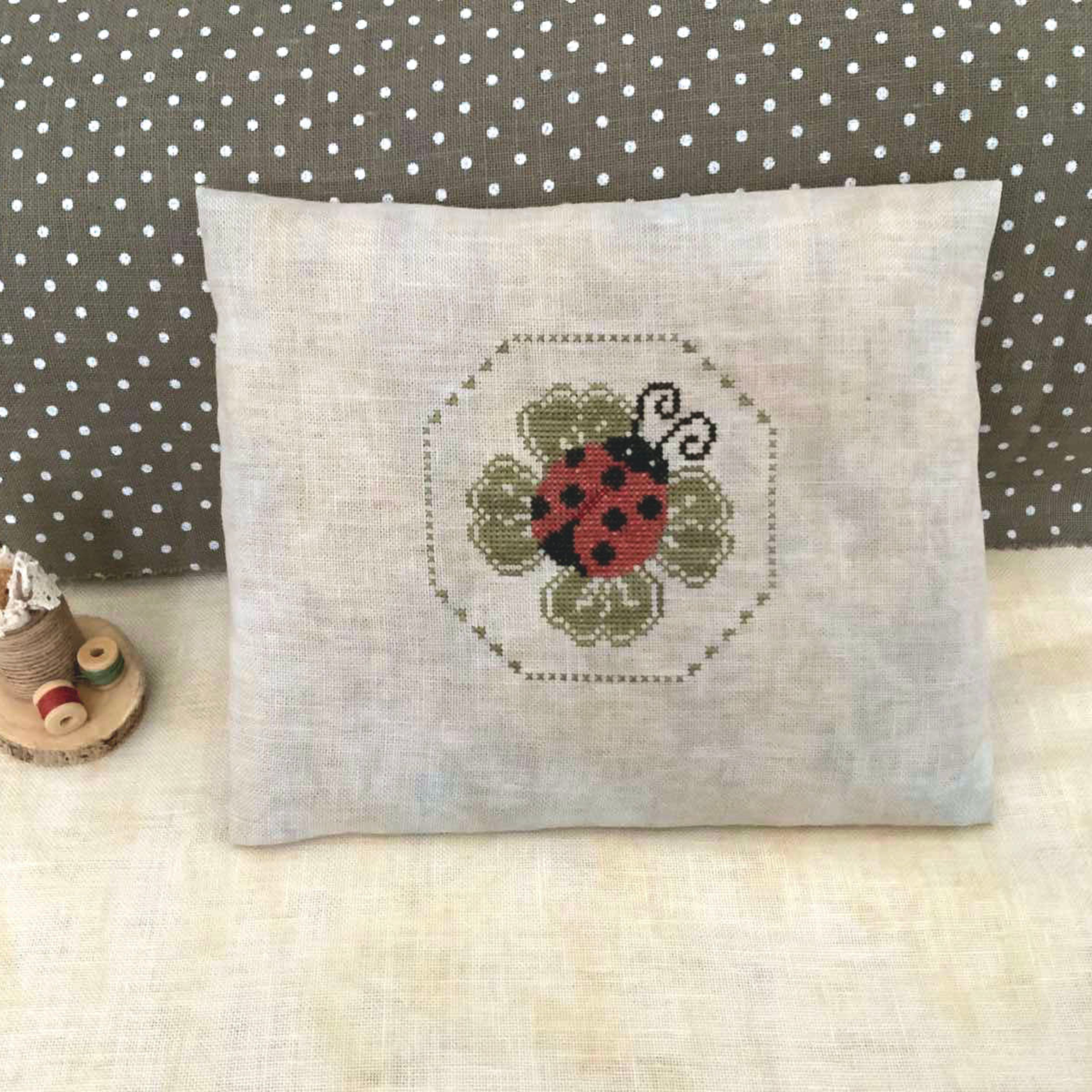 Lucky Ladybug - Cross Stitch Pattern