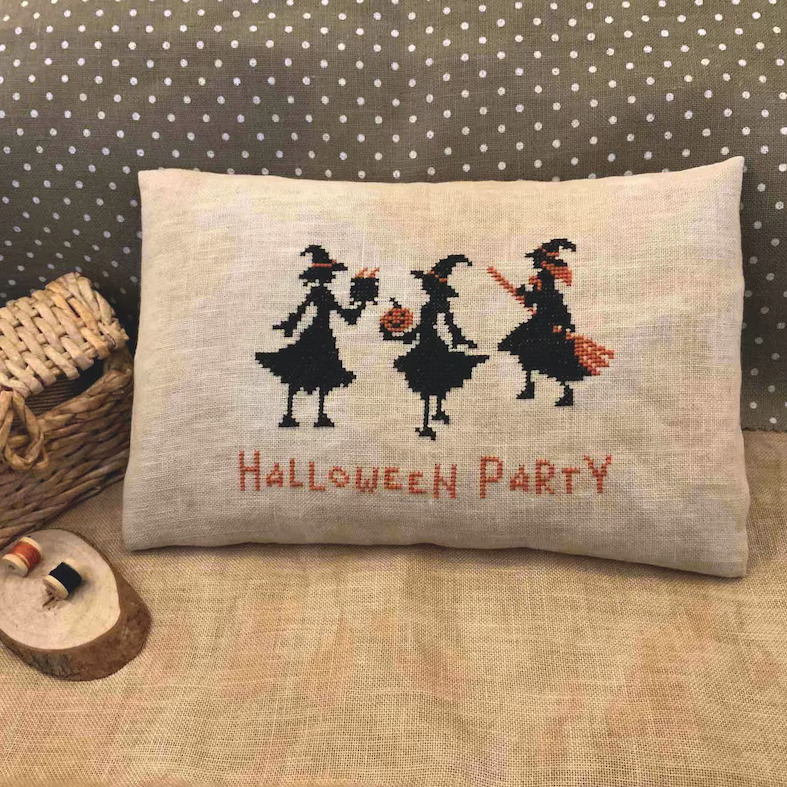 Halloween Party - PDF Cross Stitch Pattern