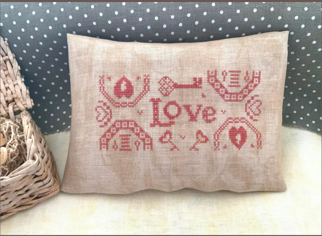 Love Quaker - PDF Cross Stitch Pattern