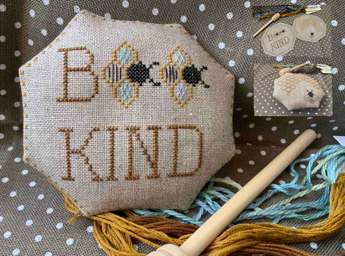 Bee Kind - PDF Cross Stitch Pattern