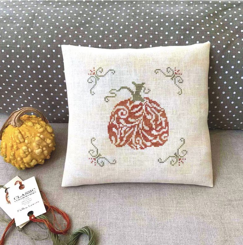 Decorative Pumpkin - PDF Cross Stitch Pattern