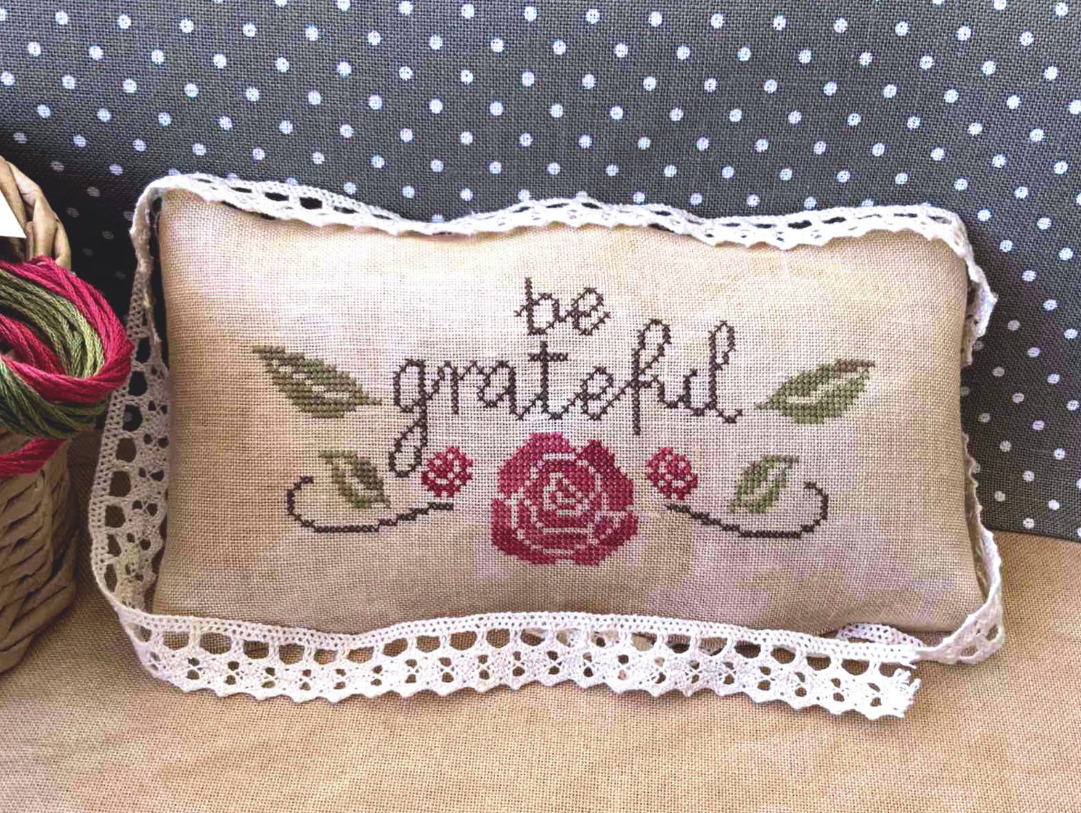Be Grateful - Cross Stitch Pattern