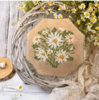 Garden Treasures-Daises - Cross Stitch Pattern