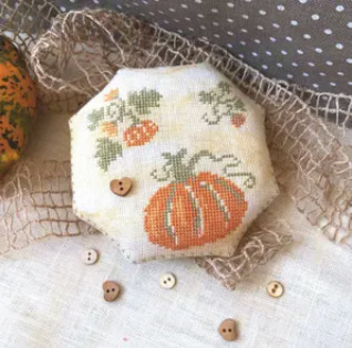 Garden Treasures -Pumpkin Blossom - Cross Stitch Pattern