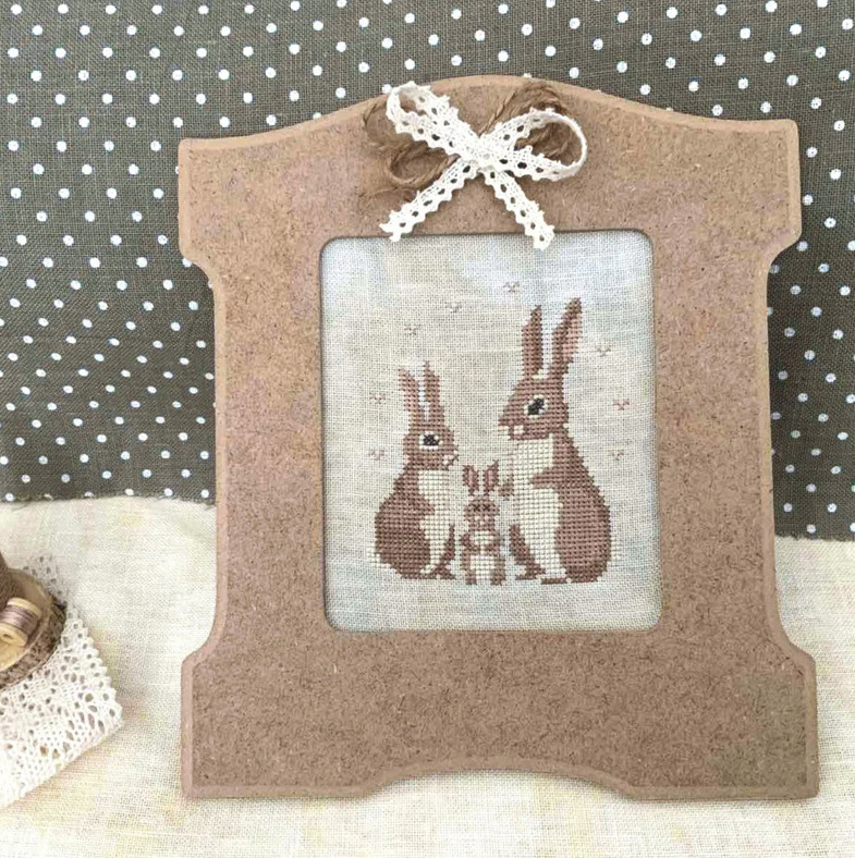 Easter Rabbit Family - PDF Cross Stitch Pattern