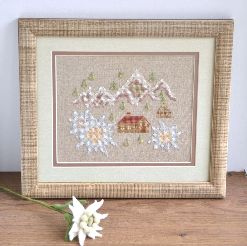 Edelweiss Hills - PDF Cross Stitch Pattern