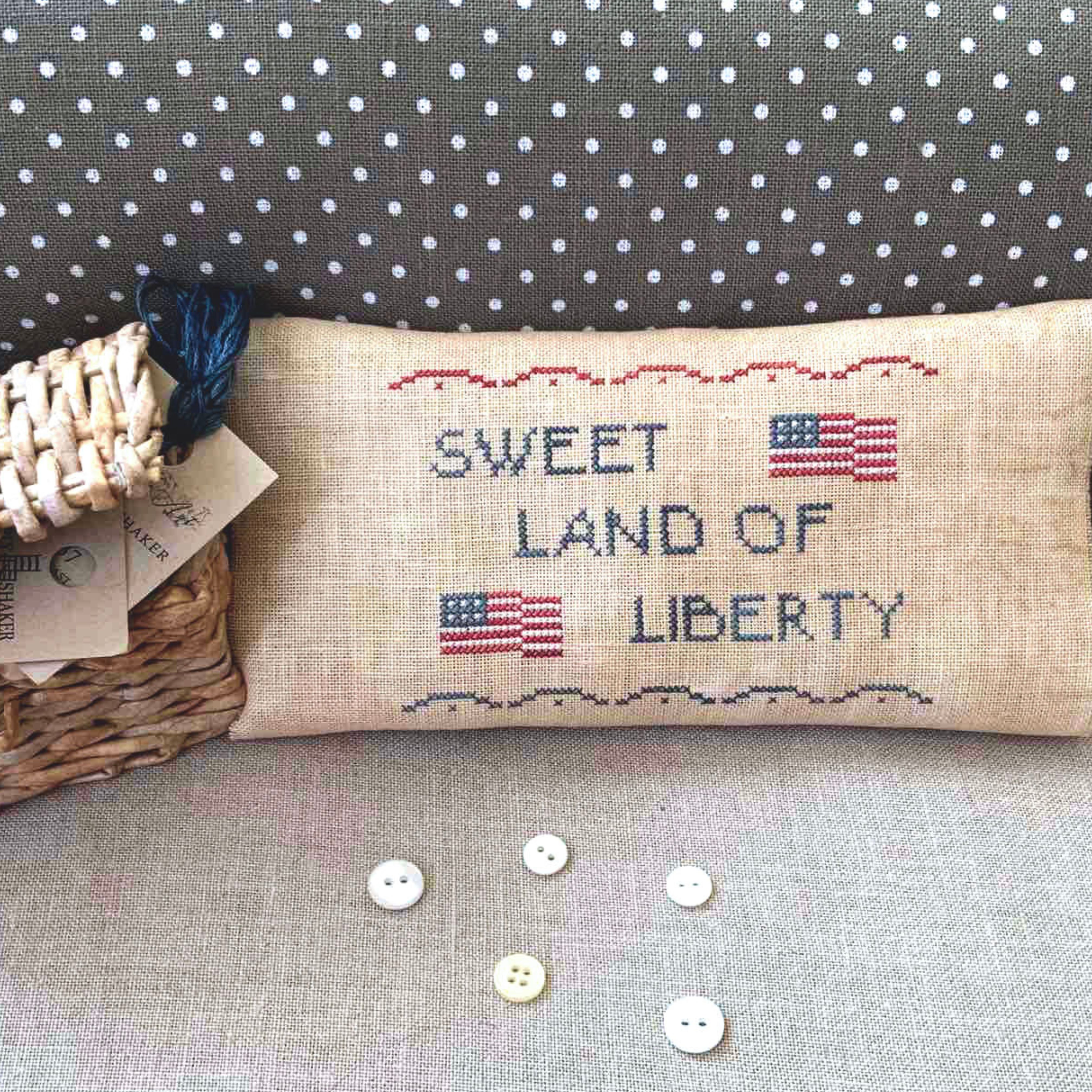 Sweet Land of Liberty- PDF Cross Stitch Pattern